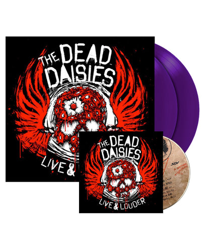 THE DEAD DAISIES Live & Louder 2 LP & CD Gatefold