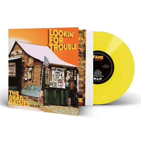 THE DEAD DAISIES Lookin' For Trouble LP (Limited - Special Edition Canary Yellow Vinyl)