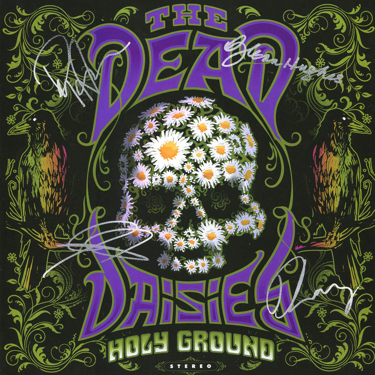 THE DEAD DAISIES Signed Vinyl Sized Poster