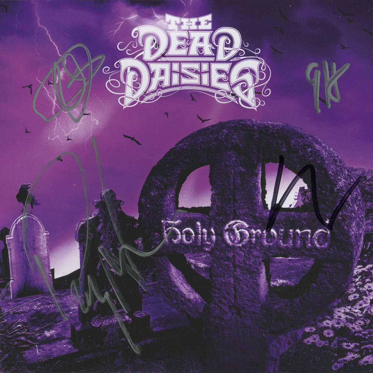 THE DEAD DAISIES Signed J Card