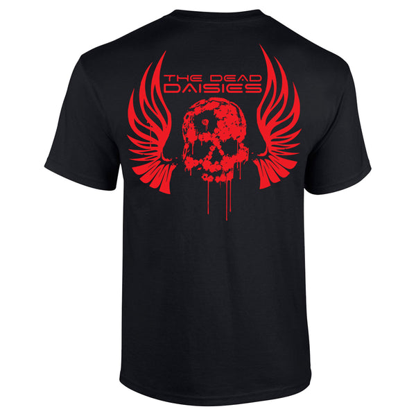 THE DEAD DAISIES Winged Skull Fall Tour 2022 T-Shirt